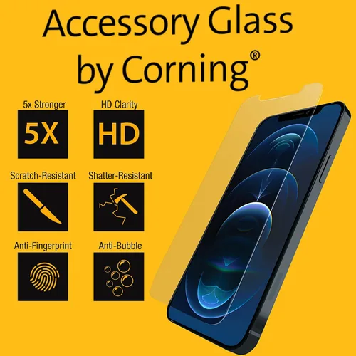 Miniatura 6 de DEWALT Protector de pantalla de cristal para iPhone 12 Pro Max - Protector de pantalla de vidrio templado compatible con Apple - Protección