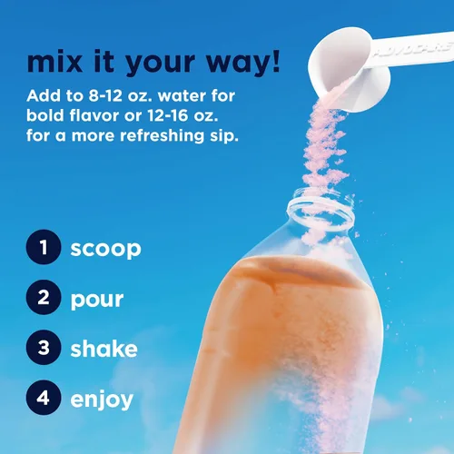 Miniatura 4 de AdvoCare Spark - Mezcla de bebida energética - Suplemento de vitaminas y aminoácidos - Apoya la energía y la concentración - Apoyo inmunológico