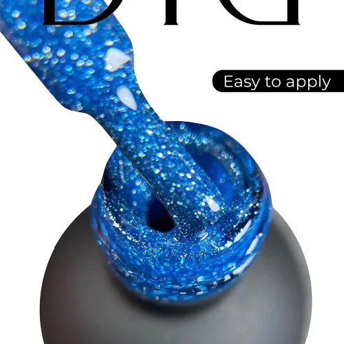 Miniatura 2 de DIDIER LAB Esmalte de gel Brillant No 19 – Esmalte de uñas profesional de manicura y pedicura con tono platino brillante – Brillo reflectante
