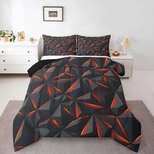 Miniatura 9 de Homewish Lindo juego de edredón de perros, juego de ropa de cama verde para niños, niñas y mujeres, edredón de verano para adultos, juego de edredón