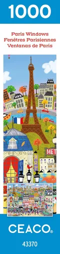 Miniatura 8 de Ceaco - Escaparates - Ventanas de París - Rompecabezas de 1000 piezas