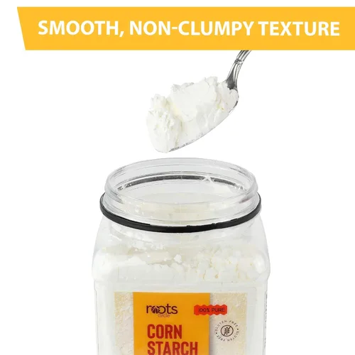 Miniatura 4 de Roots Circle Almidón de maíz 100% puro 2 recipientes herméticos [17 onzas] Espesante totalmente natural para sopas, guisos, salsa, tartas