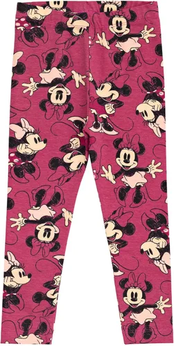 Miniatura 6 de Disney Minnie Mouse - Conjunto de camiseta y leggings florales de péplum para bebés y niños grandes (12 meses - 14-16)