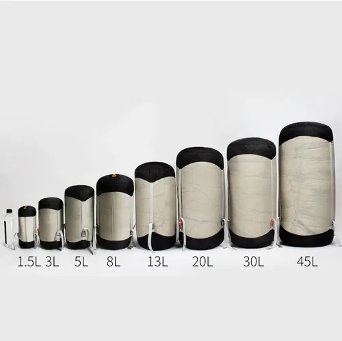 Miniatura 7 de New 1.5L-45L Ultralight Compression Sack for Sleeping Bag Accessories Waterproof Nylon Stuff Sack Outdoor Ultralight Storage Bag