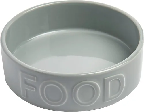 Miniatura 9 de Park Life - Cuencos de cerámica para mascotas, cuencos para alimentos y agua para perros y gatos, lindo cuenco para mascotas para perros y gatos Gris
