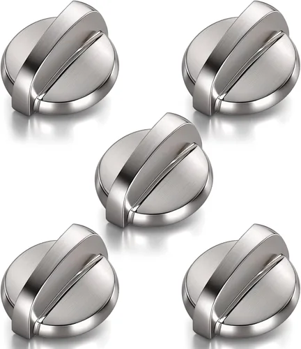 Paquete de 5 perillas WB03T10284 para hornos GE, 191D5100, perillas de estufa compatibles con la gama GE, estufa, horno, reemplaza 1373043 AP4346312