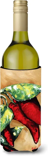 Miniatura 25 de Caroline's Treasures MW1185MUK Big Boy on Blue Crawfish Ultra Hugger para latas delgadas, funda para enfriar, lavable a máquina, funda para bebidas