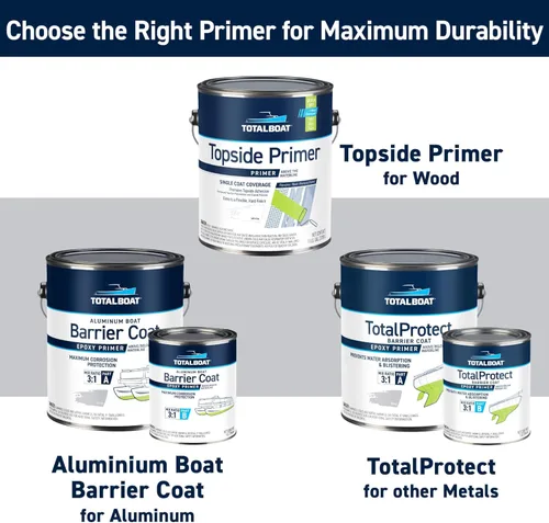 Miniatura 8 de TotalBoat TotalTread - Pintura antideslizante para cubierta, revestimiento de tracción antideslizante de grado marino para barcos, madera, fibra
