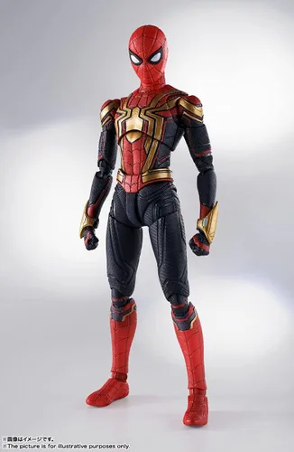 Miniatura 2 de S.H. Figuarts Spider-Man - Traje integrado (Spider-Man: No Way Home) Aprox. 5.9 pulgadas (5.906 in), ABS y PVC prepintada Figura de acción