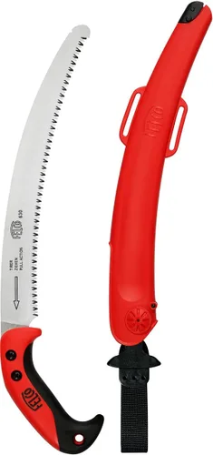 Miniatura 9 de Felco Sierra plegable (F 600) - Sierra de poda clásica de árboles con acción de tracción, color rojo