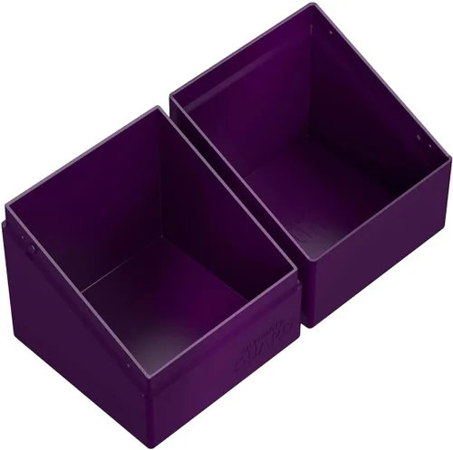 Miniatura 4 de Ultimate Guard Boulder Solid 100+, Estuche para Mazo para 100 Cartas TCG con Doble Funda, Morado, Almacenamiento Seguro y Duradero