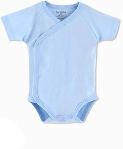 Miniatura 4 de Conjunto de ropa de kimono de manga corta para bebés y niñas de algodón a presión lateral para bebé