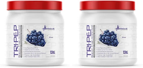 Miniatura 15 de Metabolic Nutrition TRIPEP - Aminoácido de cadena de rama de tres péptidos, polvo BCAA, suplemento pre intrapost-entrenamiento Sandía, 14.11 oz