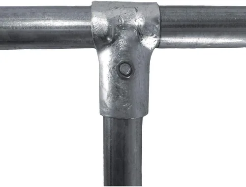 Miniatura 3 de ABRAZADERA FINAL/ABRAZADERA DE Panel T: Abrazadera de valla de enlace de cadena de 1-3/8" (para t-ing en una tubería (1-3/8" x 1-3/8"). 1 ABRAZADERA