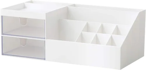 Miniatura 8 de Organizador de maquillaje de tocador Marknor, organizador/caja de almacenamiento de cosméticos, almacenamiento de escritorio mini para suministros