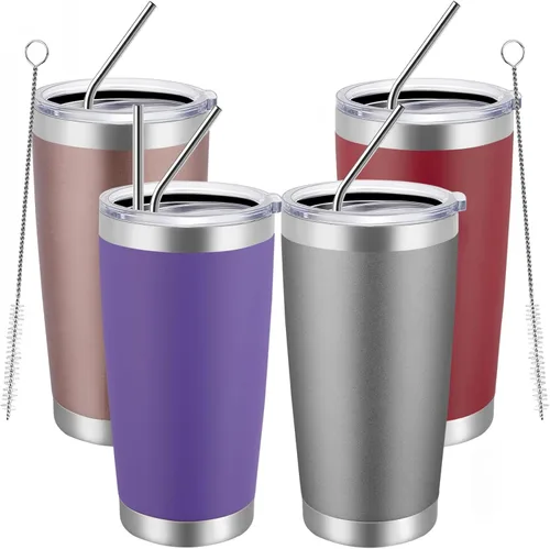 Miniatura 47 de MEWAY - Vaso de 20 onzas para café Azul marino