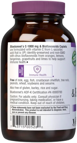 Miniatura 8 de BlueBonnet Vitamina C 1000 mg más cápsulas de bioflavonoides, 90