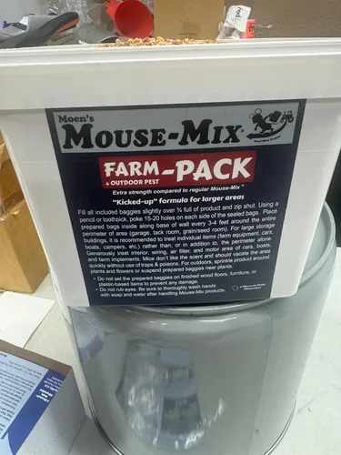Miniatura 3 de Moen's Farm Pack - Bolsas de ratón de aceite de menta para el hogar, garaje, RV, automóvil y almacenamiento Aroma fresco a base de plantas Uso