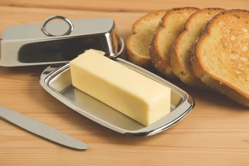 Miniatura 5 de Cuisinox Mantequillera de acero inoxidable con tapa, 4 "x 7.5
