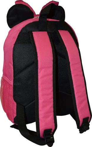 Miniatura 3 de Mochila escolar de Minnie Mouse Big Face de 14 pulgadas, Rosa-Negro, Classic