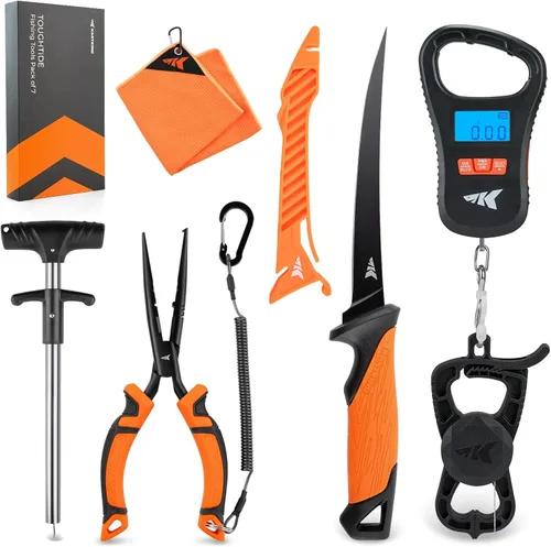 Miniatura 12 de KastKing ToughTide - Báscula de pesca con carga USB, capacidad de 65 libras, báscula digital ultrafina, pantalla LCD, mango ergonómico, básculas