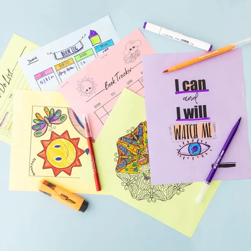 Miniatura 7 de BAZIC Products Copia de papel en blanco y papel multiusos, papel de impresora a color pastel de 8.5 x 11 pulgadas para máquinas de inyección de 100