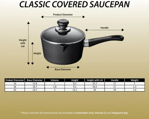 Miniatura 2 de Scanpan Classic - Cacerola antiadherente cubierta de 1.25 cuartos de galón, apta para utensilios de metal, apta para lavavajillas y horno hasta 500