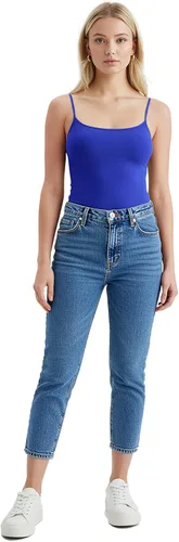 Miniatura 287 de Emmalise Camisola larga casual básica para mujer, con tirantes ajustables, top en capas