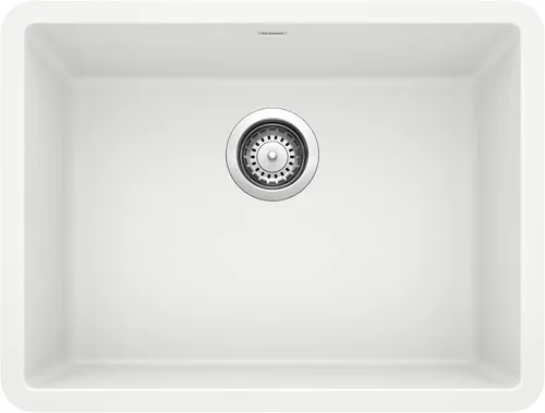 Miniatura 8 de BLANCO 522258 Precis - Fregadero de 24 pulgadas, color antracita, 23.44 pulgadas de largo x 17.75 pulgadas de ancho para gabinete de 27 pulgadas