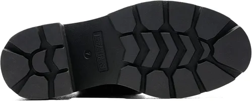 Miniatura 5 de DREAM PAIRS Chelsea - Botas de plataforma para mujer con tacón grueso, suela de lengüeta, botines