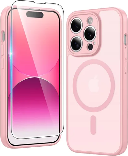 Miniatura 1363 de FNTCASE Funda para iPhone 13 Pro-Max: Fundas magnéticas transparentes compatibles con Magsafe Slim anti amarillamiento protección contra caídas