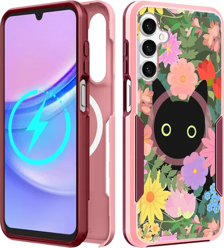 Miniatura 218 de Funda para Moto G 5G 2024 – Compatible con MagSafe para mujeres y niñas, bonita funda protectora magnética para teléfono, diseño femenino Kawaii