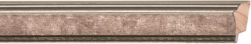 Miniatura 9 de Marco de madera real plateada de 25 x 25 pulgadas de ancho de 1.125 pulgadas Profundidad del marco interior de 0.5 pulgadas Completo