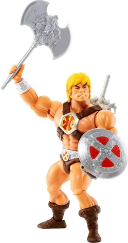 Miniatura 4 de Masters of the Universe Origins - Juguete, Figura de acción del superhéroe He-Man, articulada con accesorio y minicómic, coleccionable MOTU