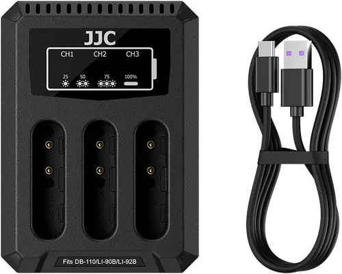 Miniatura 19 de JJC NP-BX1 Cargador de batería USB de doble ranura para Sony ZV-1 ZV1 RX100 VII VI VA V IV III II HX80 HX90 HX90V HX99 HX95 HX350 HX400V HX300 WX500