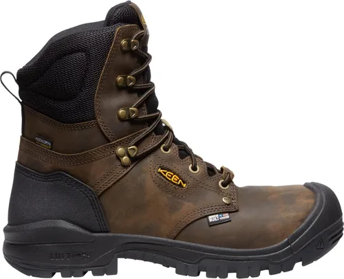 Miniatura 2 de KEEN Utility Botas de trabajo independientes de cuero impermeable con punta compuesta de 8 pulgadas para hombre