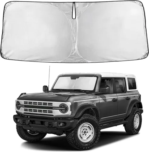 Miniatura 274 de EcoNour Parasol para parabrisas compatible con Hyundai Tucson 2016-2019 2020 2021, visera solar para parabrisas delantero y ventana, bloqueador