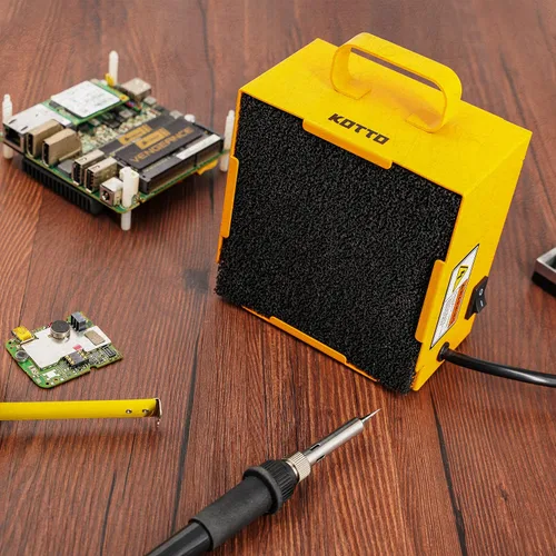 Miniatura 8 de KOTTO Absorbedor Eliminador de Humo de Soldadura Extractor de Humos Absorbedor de Prevención de Humo Ventilador de Trabajo DIY para Estación