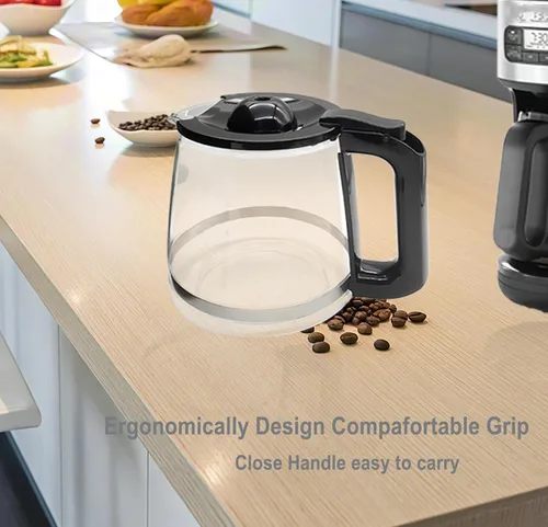 Miniatura 4 de Repuesto de cafetera de 12 tazas compatible con modelos de cafetera Mr. Coffee Maker RF, LM, PC, SC Series BVMC-RF300, BVMC-MSX23-NLY, BVMC-MMX23