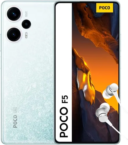 XIAOMI Poco F5 5G + 4G LTE 256 GB + 8 GB versión global desbloqueada 6.67 pulgadas, 120Hz 64Mp triple cámara (Tmobile Mint Tello Metro USA Market) +