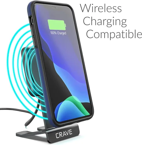 Miniatura 6 de Crave Funda para iPhone 11 Pro Max, funda de protección dual para iPhone 11 Pro Max, color azul marino