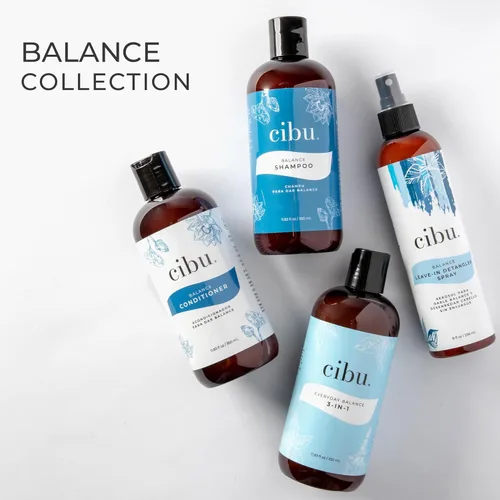 Miniatura 6 de CIBU Balance Conditioner 30072 Fórmula rica en nutrientes hidrata, fortalece y repara el cabello seco Sin sulfatos para todo