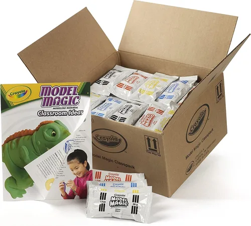 Miniatura 8 de Crayola Model Magic (paquete de 30), material de modelado secado al aire, imprescindible para el aula del profesor, suministros escolares