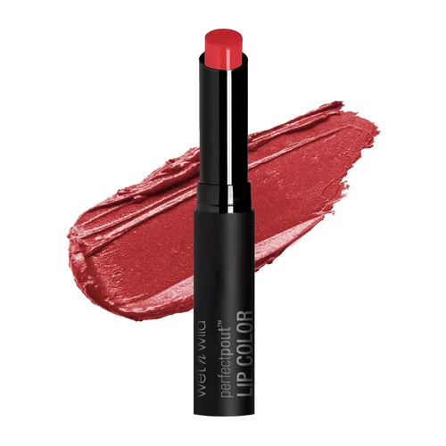 Miniatura 13 de wet n wild Perfect Pout Lápiz Labial, Rojo Oscuro 99% Chance Of Wine, Vegano Sin Gluten Libre de Crueldad Color de Labios, Color de Labios