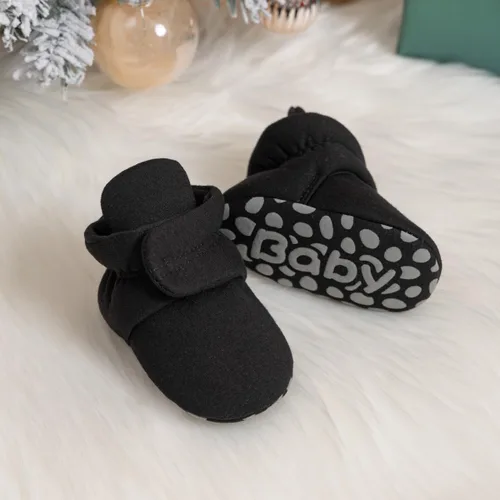 Miniatura 156 de Sawimlgy - Botines de algodón antideslizantes para recién nacido, con agarre, para cuna o para el invierno