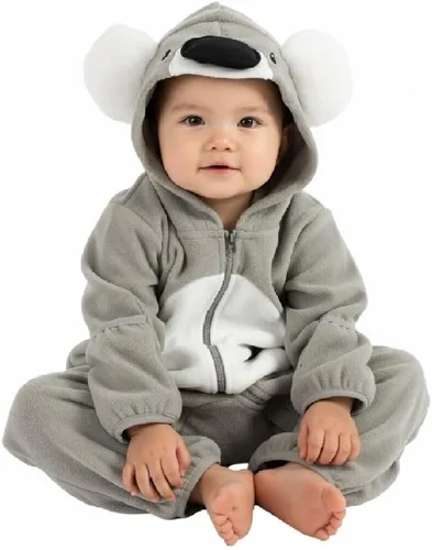 Miniatura 22 de Enterizo de vellón para bebé, rómper de una sola pieza con capucha para niños, ropa para exteriores, chaqueta infantil