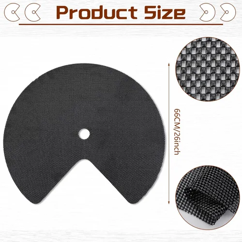 Miniatura 2 de Frienda Lazy Susan - 2 revestimientos para estantes, no adhesivos, antideslizantes para gabinetes de cocina, refrigerador, despensa, fregadero