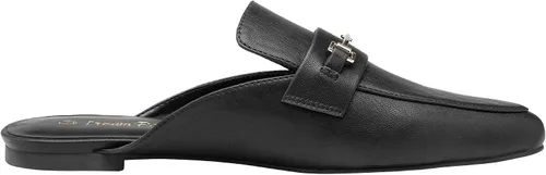 Miniatura 3 de DREAM PAIRS - Mocasines bajos con hebilla, puntera puntiaguda y talón descubierto para mujeres