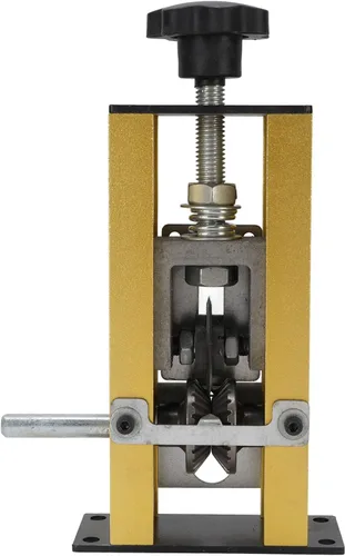 Miniatura 4 de Jiawu Wire Stripper Machine, 2 in 1 Portable Drill Powered Hand Crank Wire Stripper for 0.04 to 1 Inch Diameter Cable, Copper Stripping Tool with