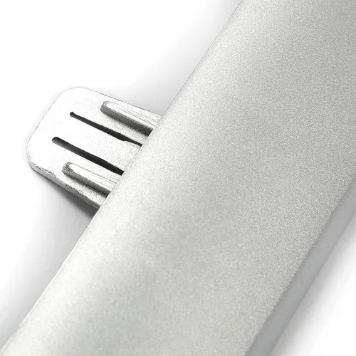 Miniatura 7 de HECASA Moldura de rejilla delantera compatible con Toyota Venza 2013-2016 de repuesto de moldura de parachoques pintada plateada para TO1044113